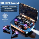 Auriculares-inal-mbricos-M19-con-TWS-cascos-con-Control-t-ctil-inteligente-compatibles-con-Bluetooth-pantalla