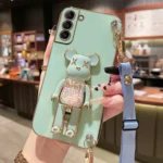 Funda-de-tel-fono-con-correa-de-soporte-de-oso-de-arena-movediza-para-Samsung-S23