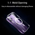 Funda-de-tel-fono-transparente-para-iPhone-14-13-12-11-15-Pro-Max-Magsafe-carga