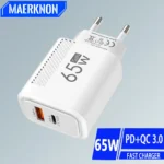 GaN-cargador-USB-tipo-C-de-carga-r-pida-adaptador-de-carga-de-pared-para-tel
