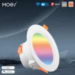 MOES-luz-descendente-LED-inteligente-con-WiFi-atenuaci-n-Zigbee-punto-redondo-7-10W-RGB-cambia