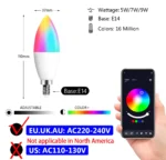 Tuya-L-mpara-de-vela-E14-Bombilla-inteligente-con-Control-por-aplicaci-n-Bluetooth-WIFI-RGB