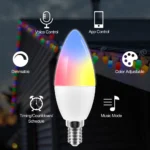 Tuya-L-mpara-de-vela-E14-Bombilla-inteligente-con-Control-por-aplicaci-n-Bluetooth-WIFI-RGB